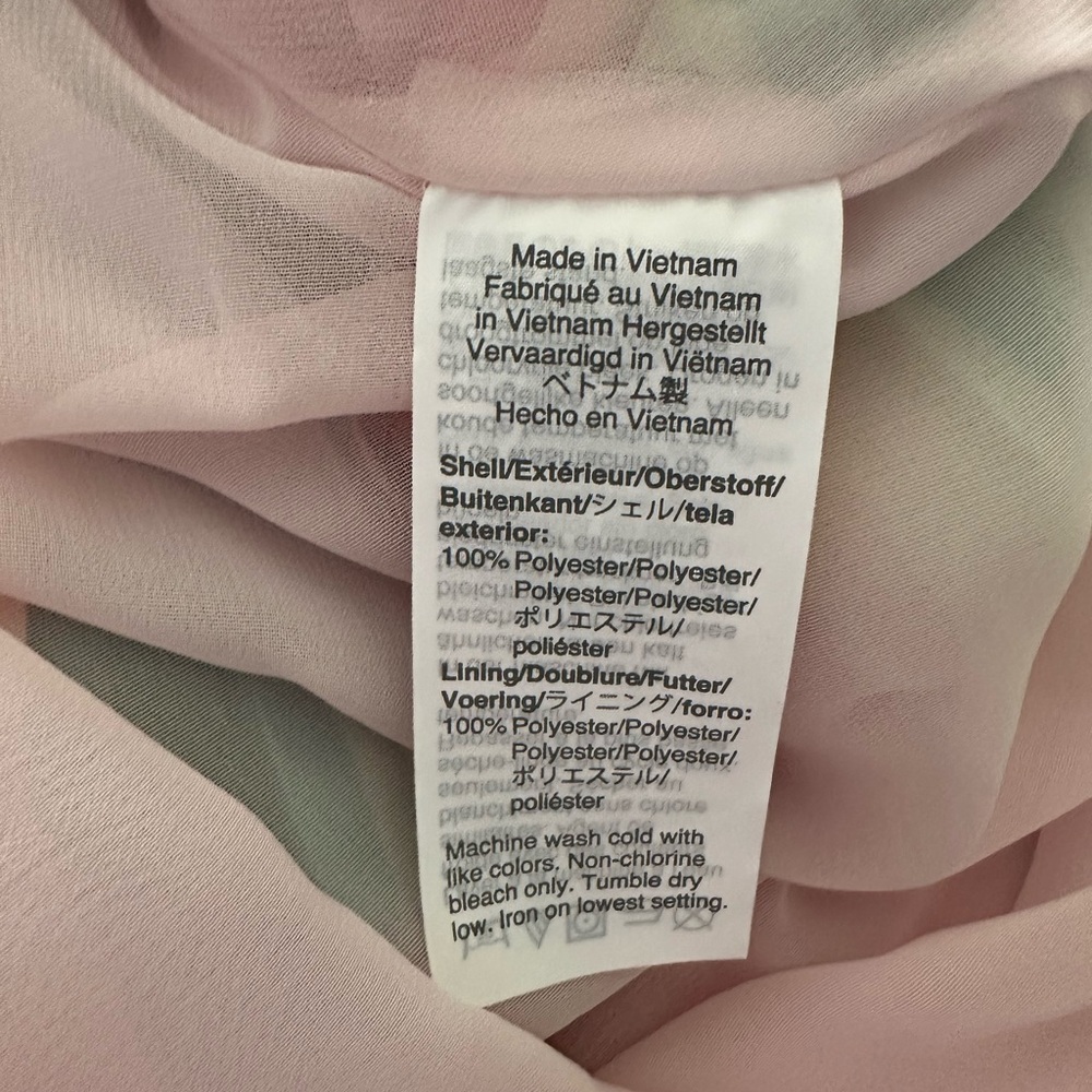 NWT Pink and Green Pleated JCrew Midi Skirt - Picture 3 of 3